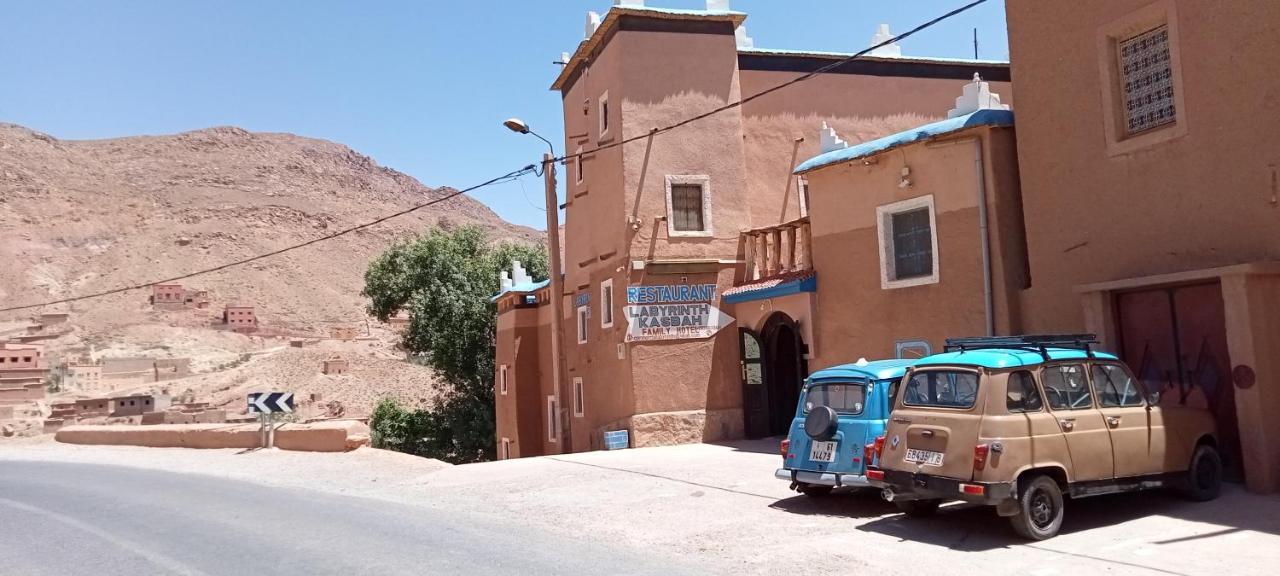 Labyrinth Kasbah Dades Hotell Aït Ben Ali Exteriör bild