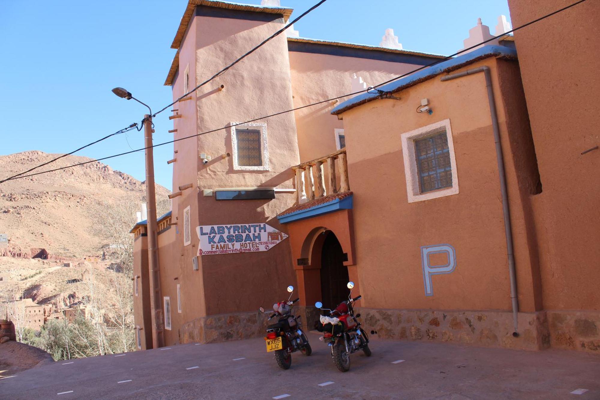 Labyrinth Kasbah Dades Hotell Aït Ben Ali Exteriör bild